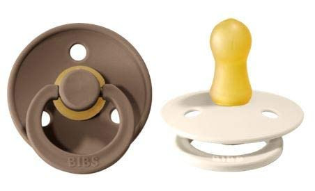 Amazon.com: BIBS Pacifiers | Natural Rubber Baby Pacifier | Set of 2 BPA-Free Soothers | Made in ... | Amazon (US)