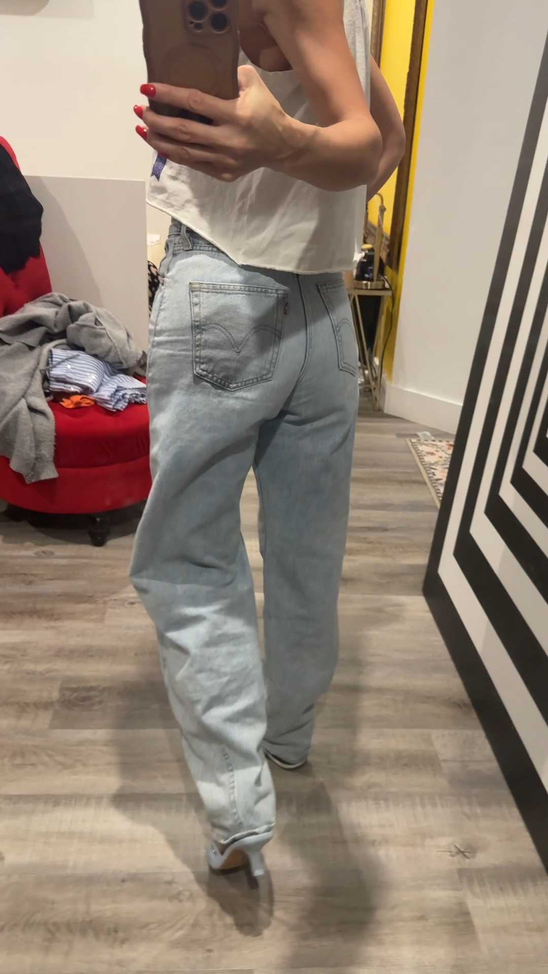 Compartiendo mis últimos jeans Cynch Barrel High waisted… Ame! 