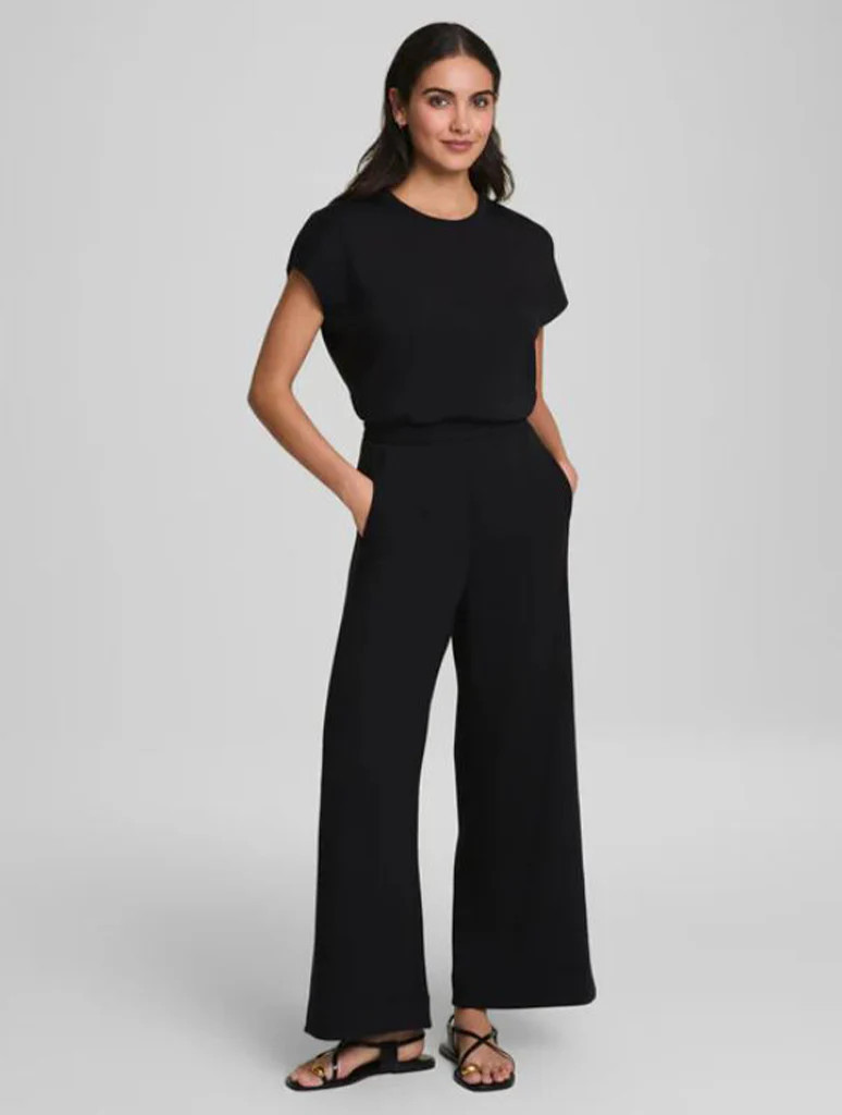 SPANX AirEssentials Cap Sleeve Cinched Jumpsuit | JAYNE