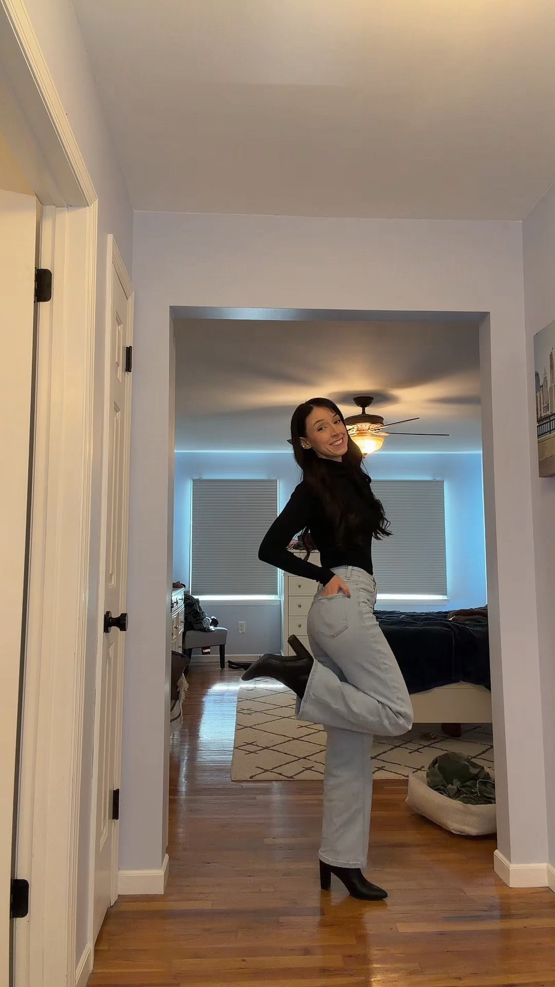 The songs on the radio are OK…🖤🛍️ #fyp #ootd #fitcheck 

#LTKFindsUnder50 #LTKootd #LTKSeasonal