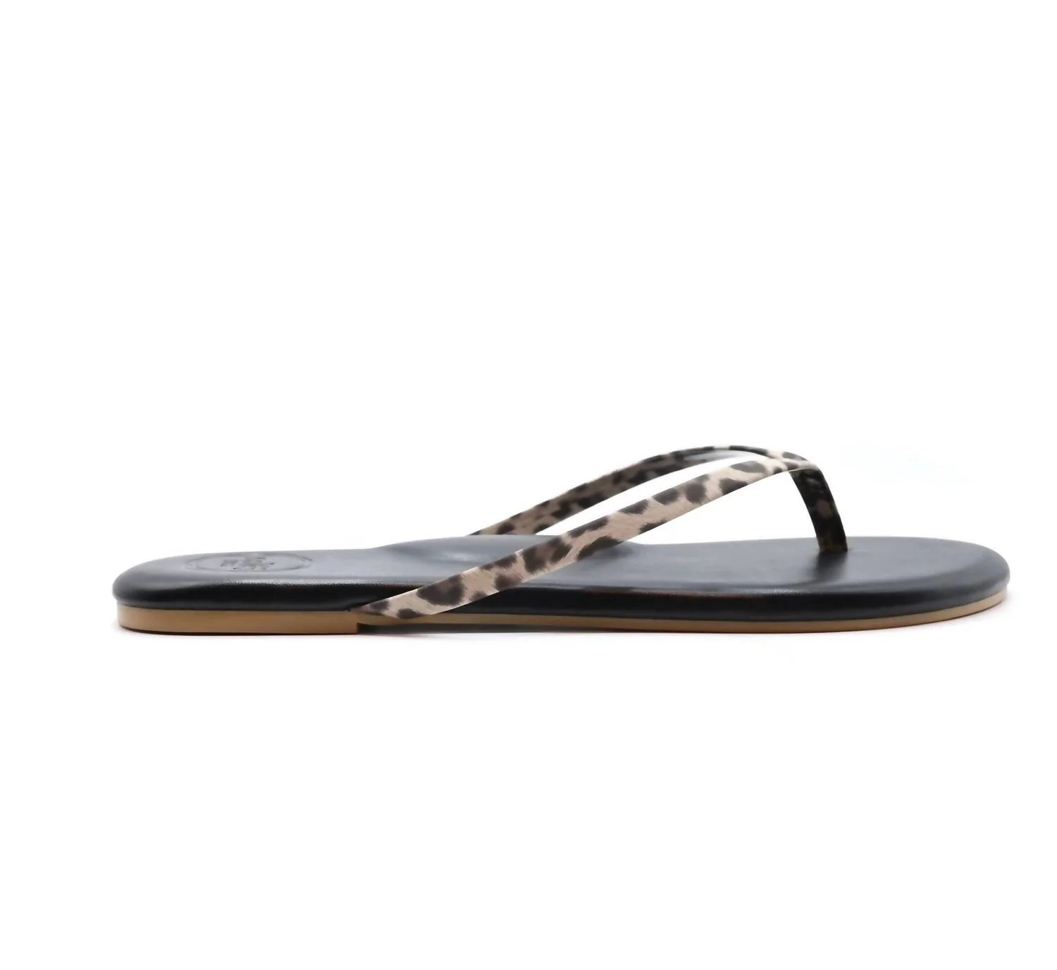 Women's Indie Leopard Sandals In Black | Shop Simon