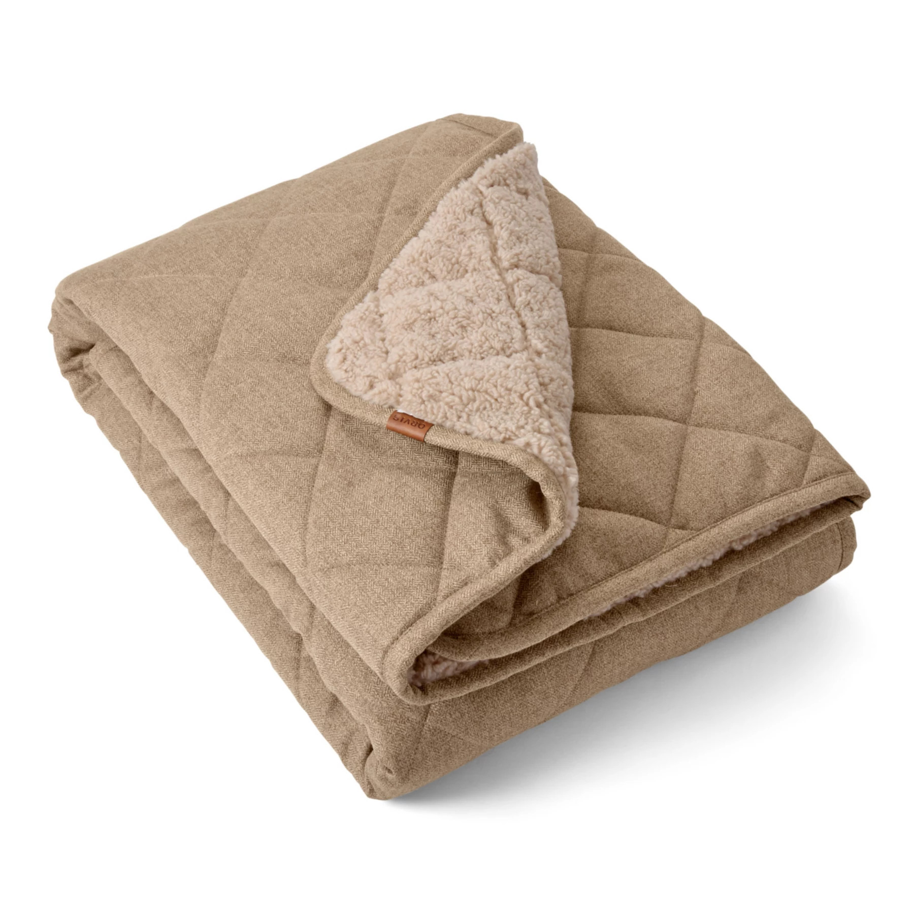 Sherpa Fleece Dog Throw Blanket | Orvis (US)