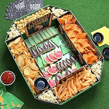 Gatherfun Football Party Supplies Kit - Tailgate, Birthday & Party Food Tray Set | Football Party... | Amazon (US)