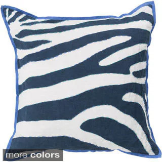 Decorative Danelli 18-inch Poly or Feather Down Filled Throw Pillow - Polyester - Taupe | Bed Bath & Beyond