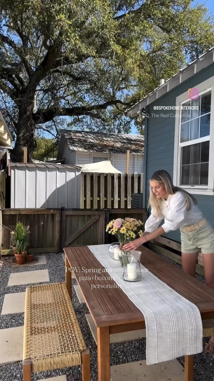 #ad Patio season is officially here! These @Wayfair pieces have me ready for anything -morning coffee, afternoon hangs or just soaking up the sun ☀️
#wishyouwerehere #outdoor #wayfair #wayfairpartner
