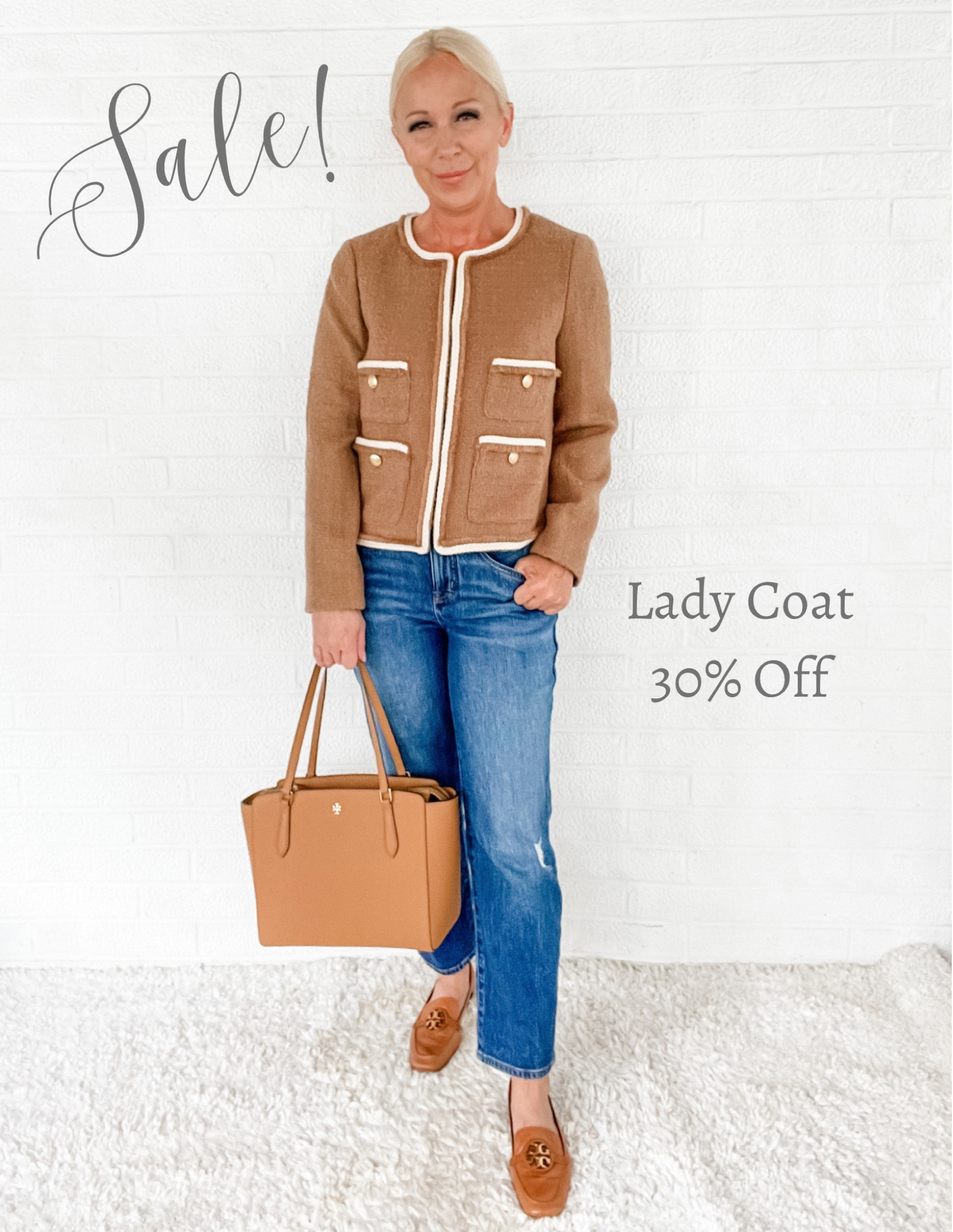 Camel Lady Coat is 30% off this weekend!

#LTKsalealert #LTKover40 #LTKSeasonal