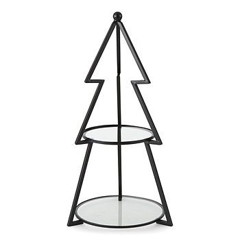 North Pole Trading Enchanted Woods Metal Tree Tiered Server | JCPenney