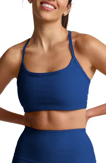 Space Dye Slim Racerback Sports Bra | Nordstrom