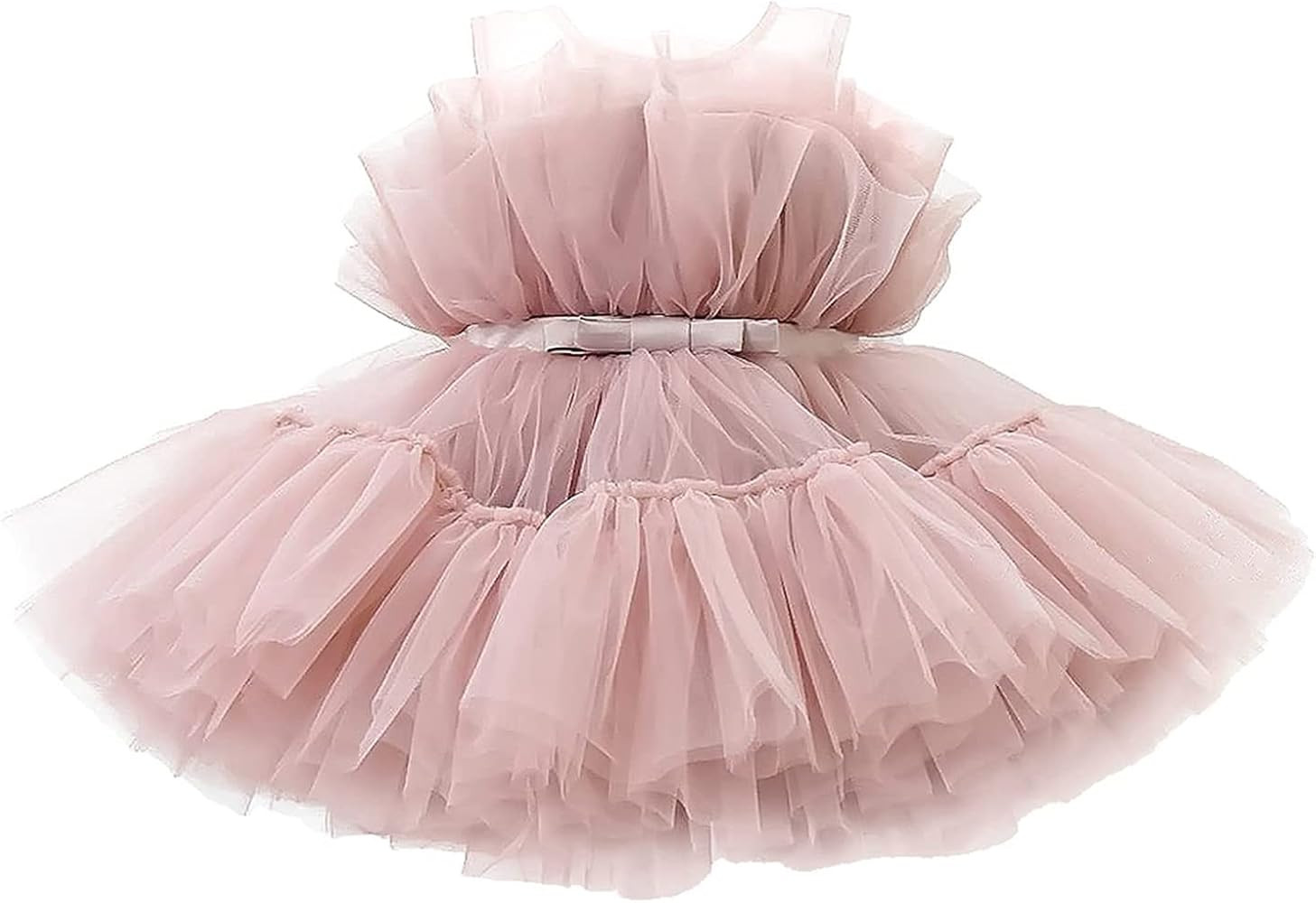 Nileafes Toddler Formal Dress Tulle Fluffy Dresses Baby Girls Princess Dress Size110 (3-4 Years,7... | Amazon (US)