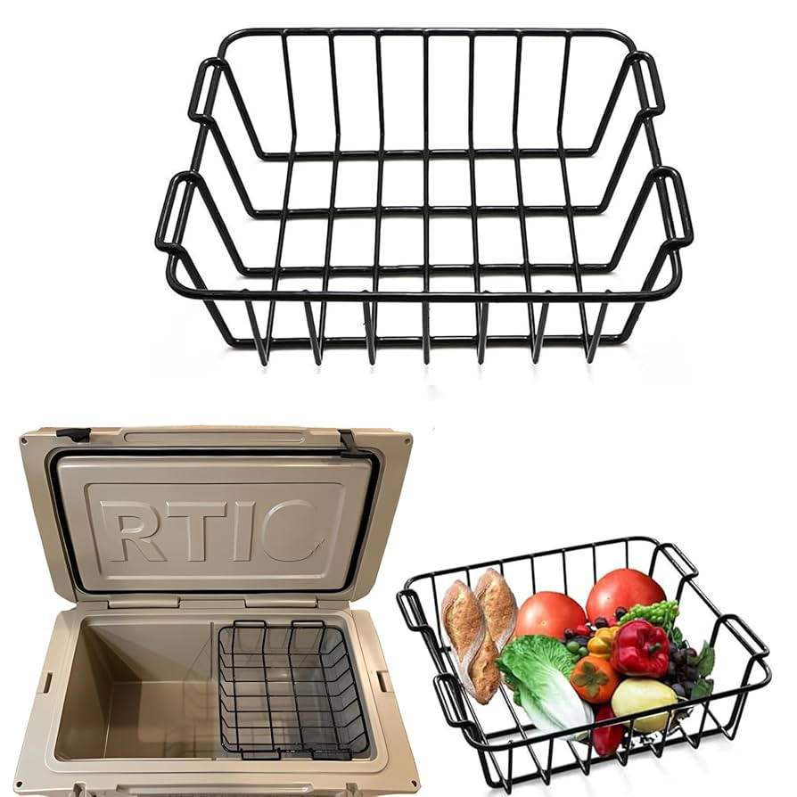 Cooler Basket for RTIC 65 Qt, Dry-Goods Basket Compatible with RTIC 65 Cooler Dividers and RTIC C... | Amazon (US)
