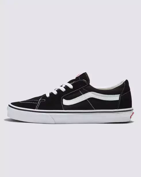Vans SK8-Low Shoe (Black/True White) | Vans (US)