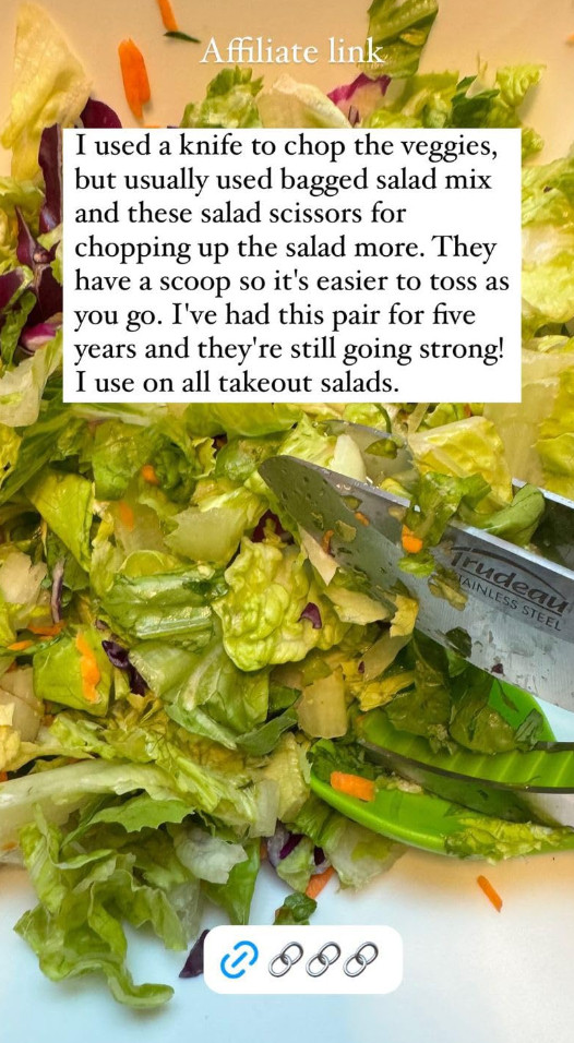These are great tongs to use for chopping up a salad. They have a scoop so it is easier to toss as you go. I have had this pair for five years, and they are still going strong.  

 #LTKHome #LTKSaleAlert #LTKFamily