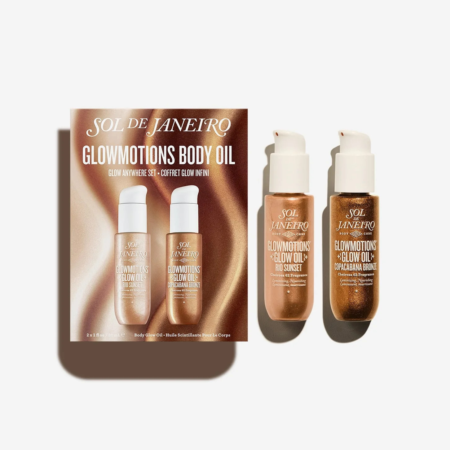 Glowmotions Body Oil Glow Anywhere Set | sol de janeiro
