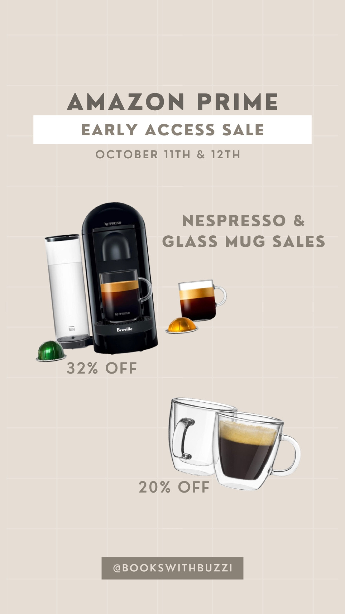 Amazon Prime Nespresso & Coffee Deals

#LTKhome #LTKSeasonal #LTKsalealert