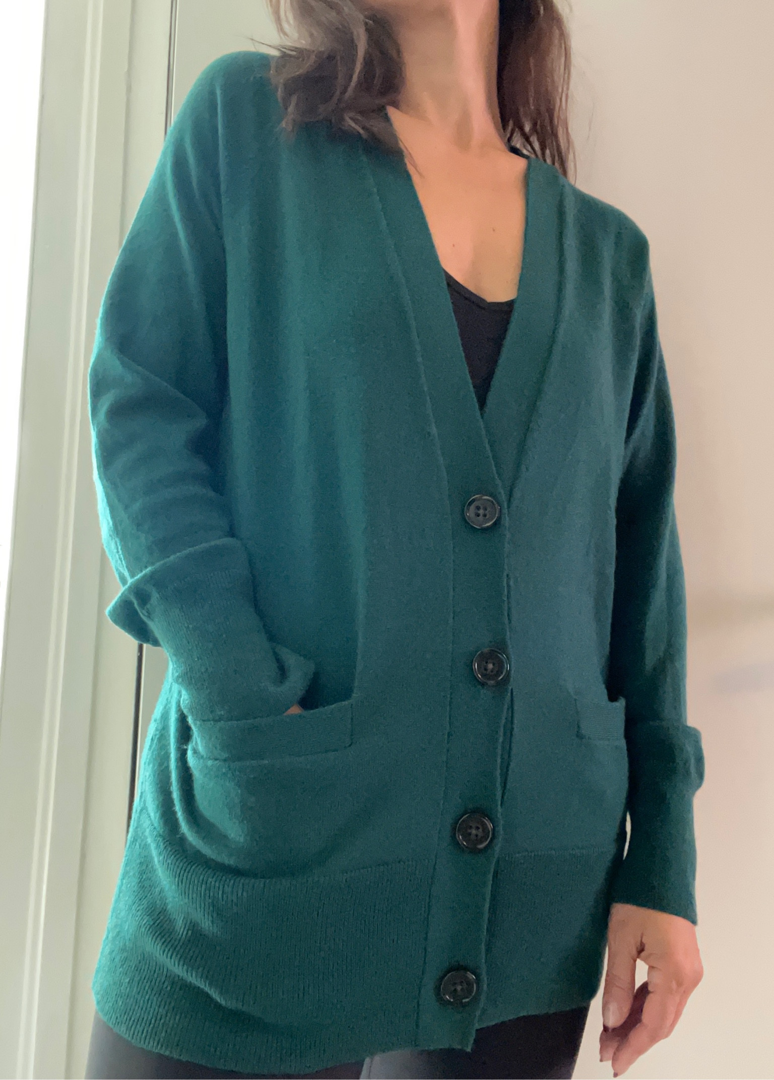 TREND ALERT 
The “boyfriend” cardi 