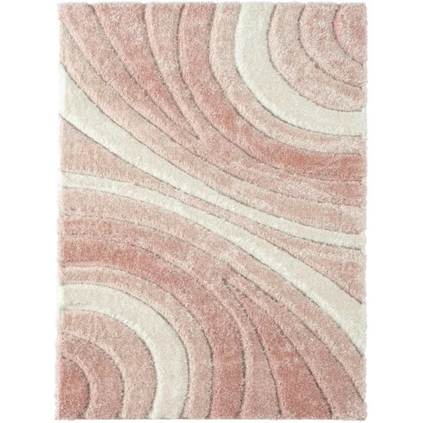 Koo Performance Pink/Ivory Rug | Wayfair North America