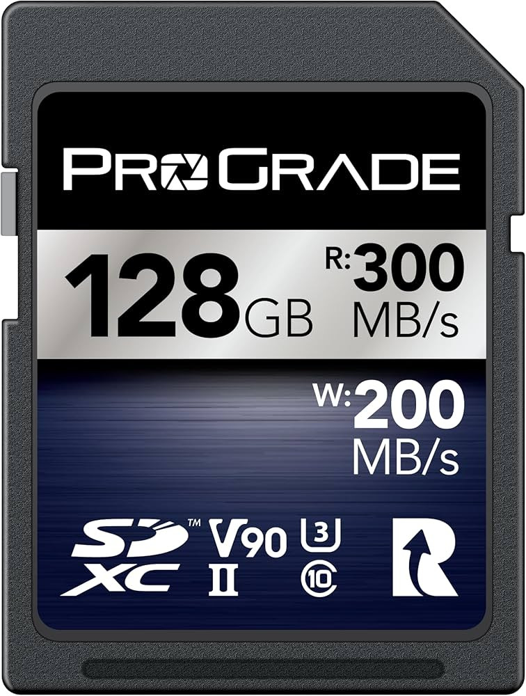 ProGrade Digital SDXC UHS-II V90 Iridium Memory Card (128GB) | Amazon (US)
