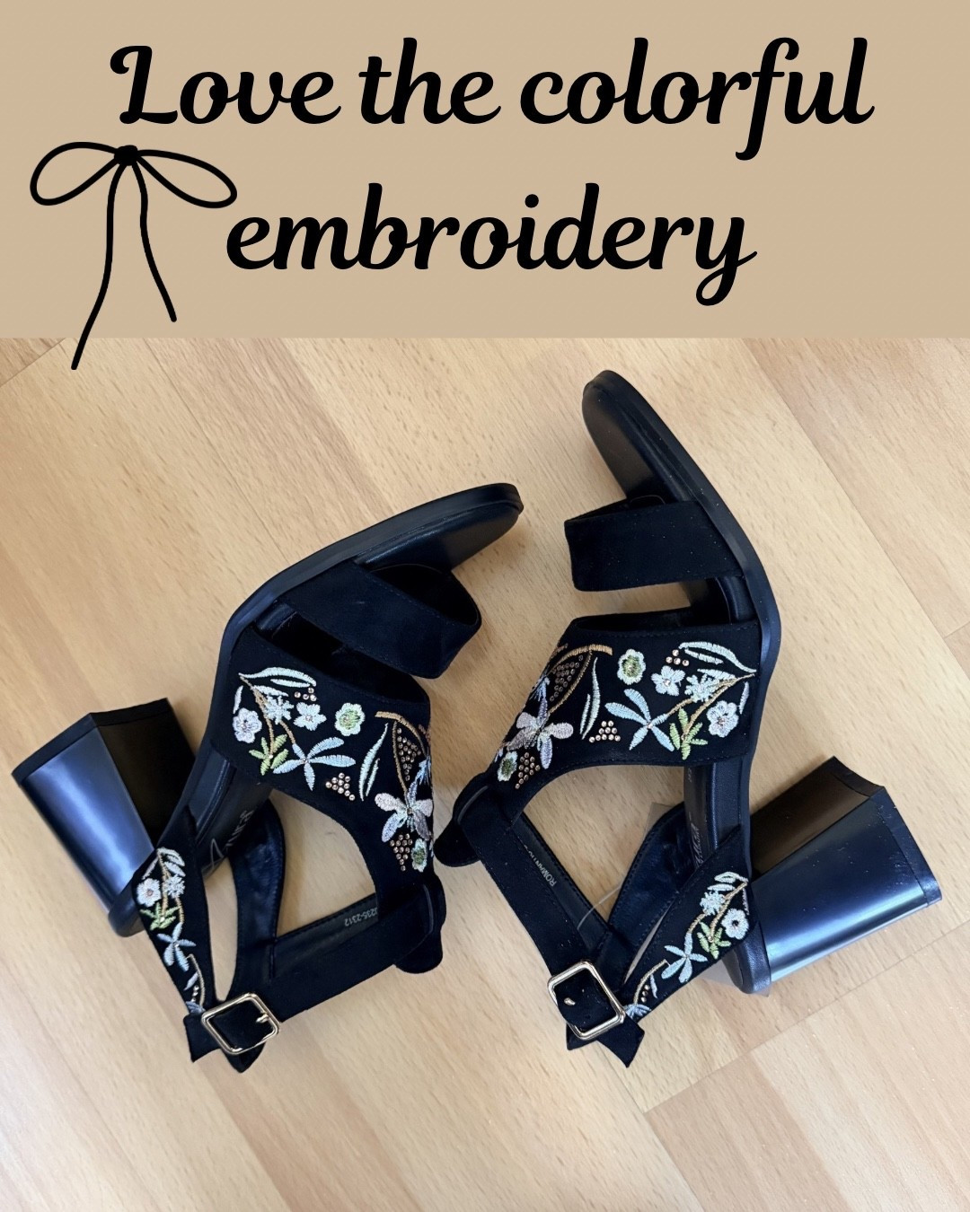 Just snagged these embroidered Sandals for $40 OFF at Walmart!!! The 2.5 inch heel is super comfortable

#LTKootd #LTKSaleAlert #LTKWorkwear

https://liketk.it/6dkRs