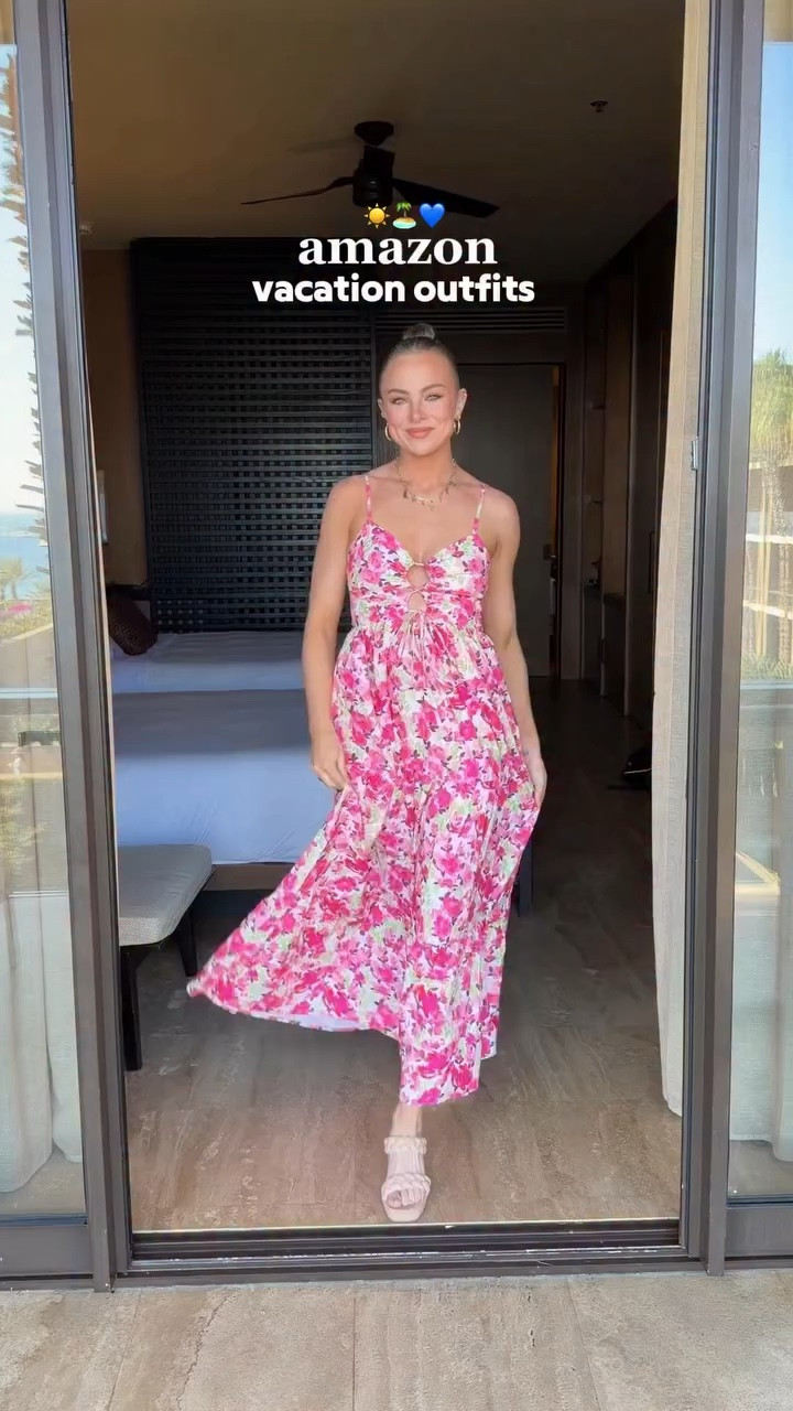 Amazon vacation outfits for your next beach trip ✨🏝️ 

Follow @kimberlyj_king & comment VACAY for links!! *be sure you’re following so it goes through 💙

#amazonfinds #amazonfashion #vacationstyle #vacationoutfits #outfitinspo amazon prime fashion haul summer vacation outfit ideas cute sundress coverup beach Mexico Caribbean trip Florida outfits bump friendly maxi dress floral flowy casual dressy cute wedding guest dinner affordable quick ship what I packed for Mexico Cabo