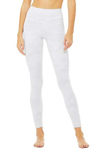 ALO High-Waist Vapor Leggings White Camo LG 32 | Amazon (US)