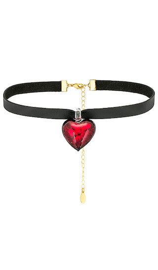Lover Choker in Black | Revolve Clothing (Global)
