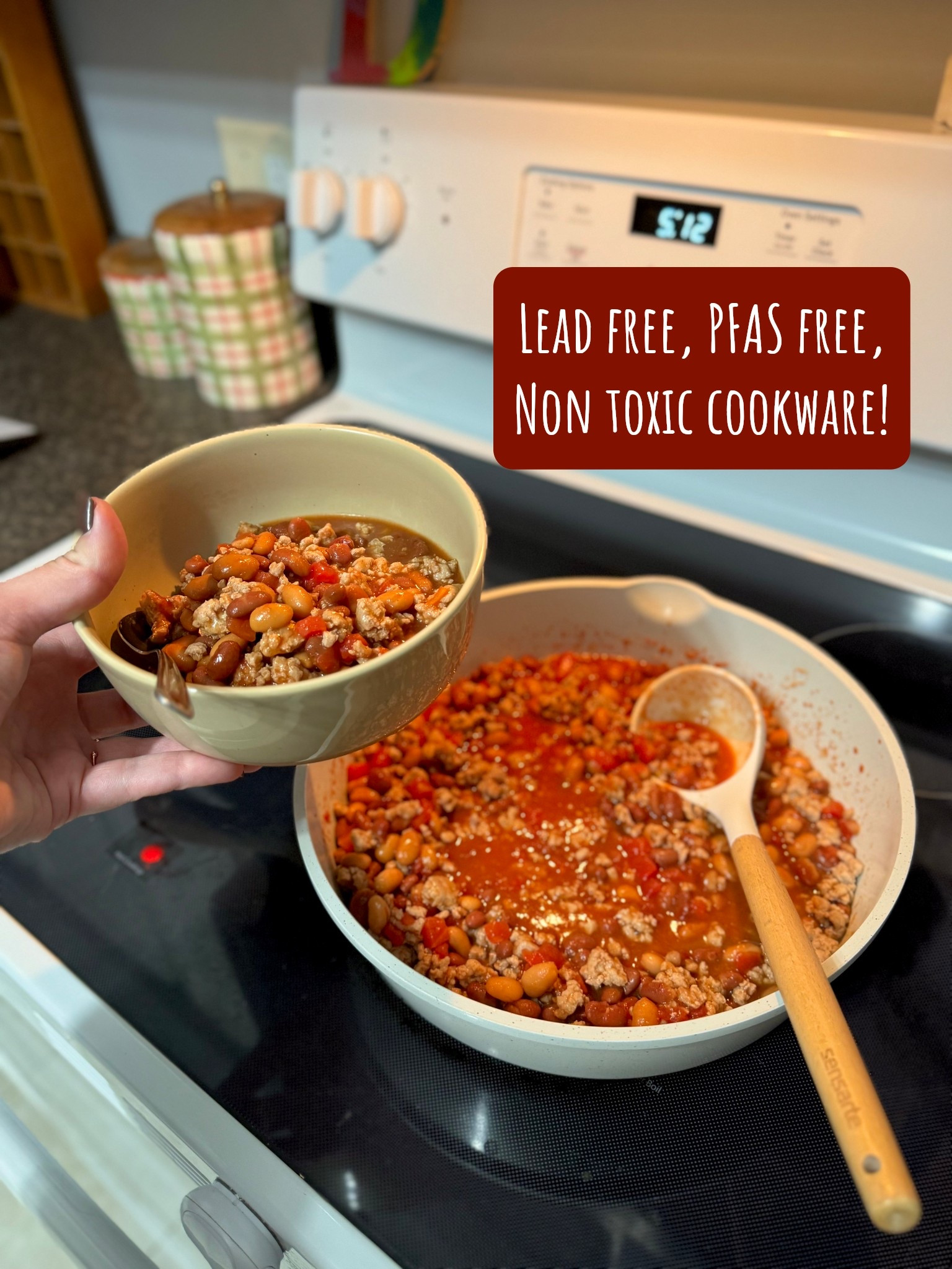 We made the switch to ceramic cookware and dinnerware. These bowls (and plates) are non toxic, durable, dishwasher safe, and scratch resistant! The pots and pans set is also non toxic and durable!

#LTKmomlife #LTKGiftGuide #LTKfoodie