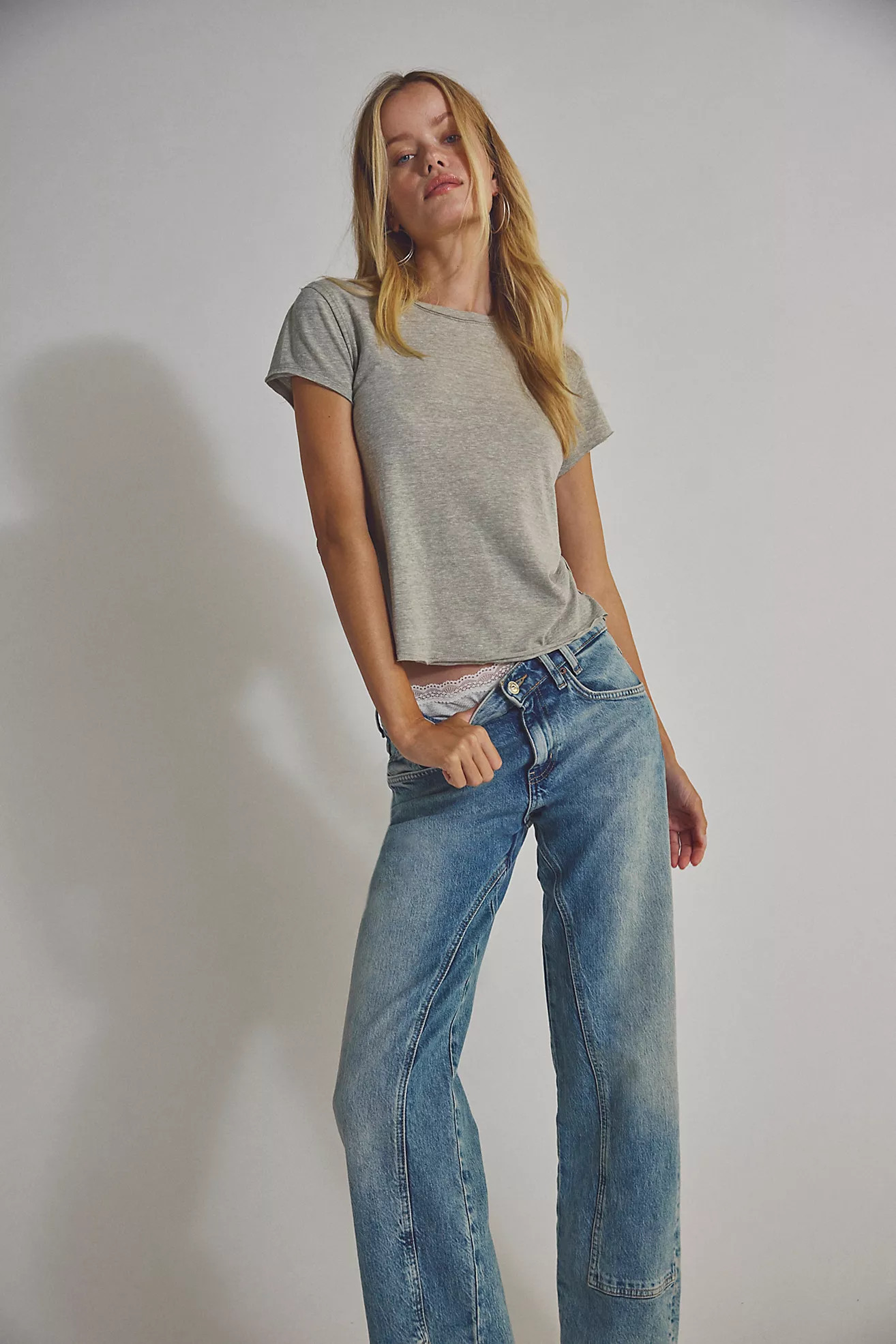 We The Free Risk Taker Mid-Rise Jeans | Free People (Global - UK&FR Excluded)