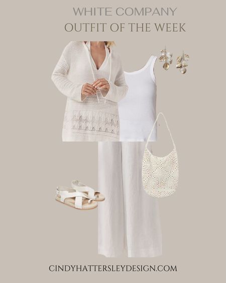Casual all white outfit from The White Company.

#linen #allwhiteoutfit #summerwhites

#LTKSeasonal #LTKStyleTip #LTKOver40