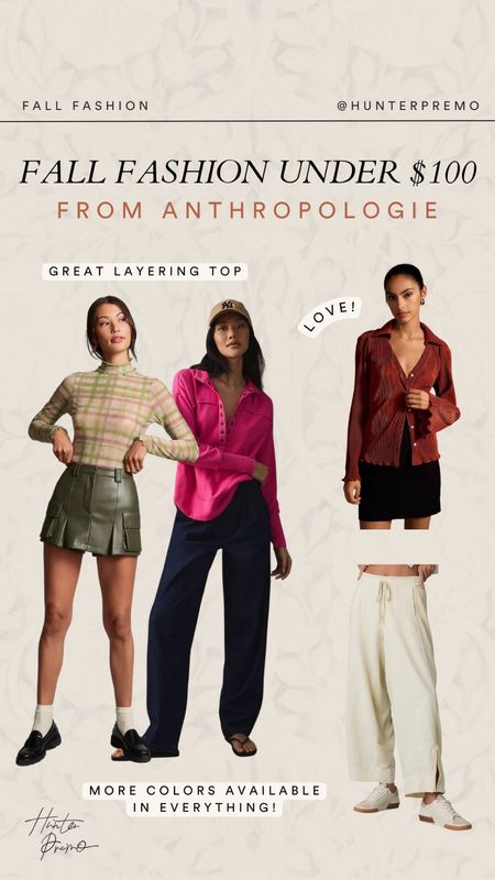Fall outfits from Anthropologie !! 


Concert outfit | fall wedding | work outfit | travel outfit | 

#LTKstyletip #LTKfindsunder100