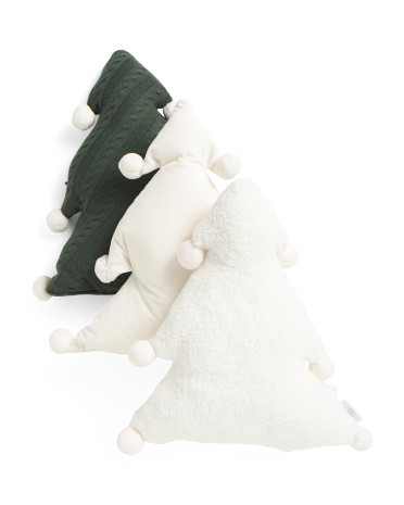 18x16 3pc Pom Pom Trees Pillow Set | Marshalls