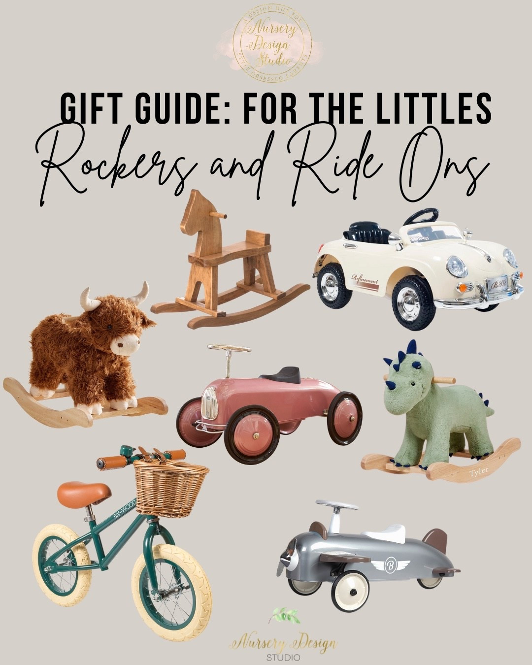 Gifts for the littles- Rockers and Ride On Toys 

#LTKSaleAlert #LTKBaby #LTKGiftGuide