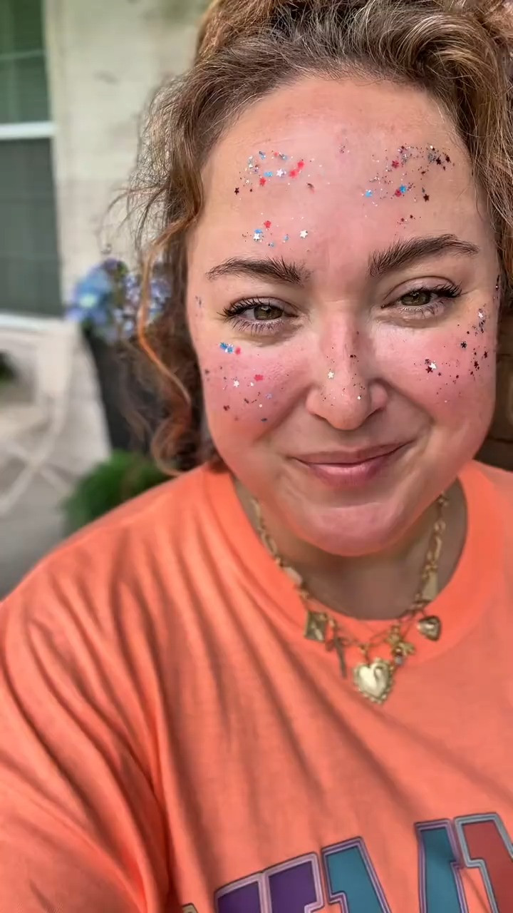 4th of July Glitter Stick for face body and hair.  

 #LTKgrwm #LTKSeasonal #LTKKids