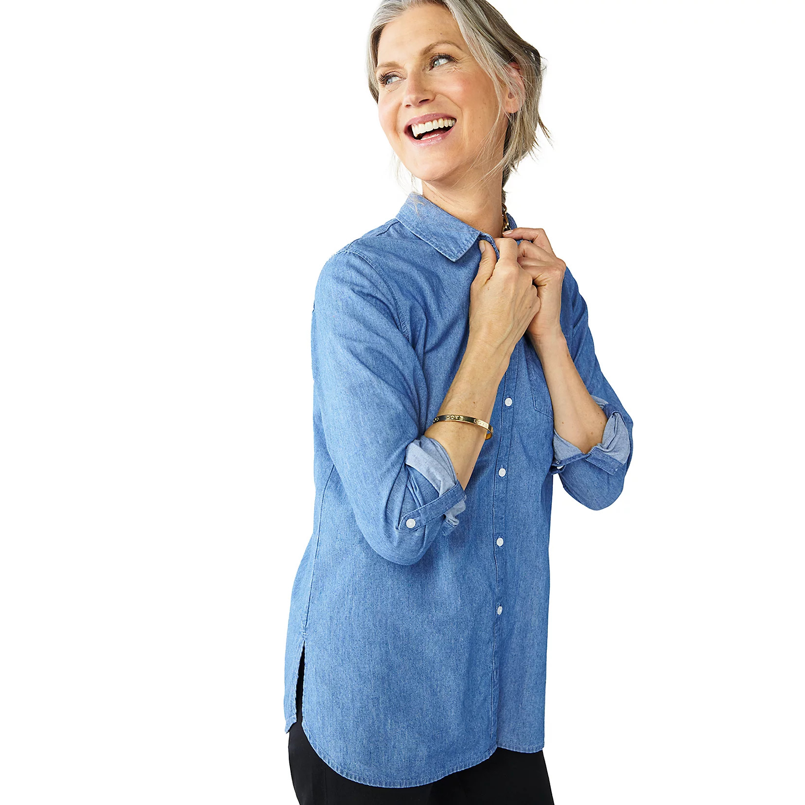 Women's Croft & Barrow® Relaxed Tunic Shirt | Kohl's