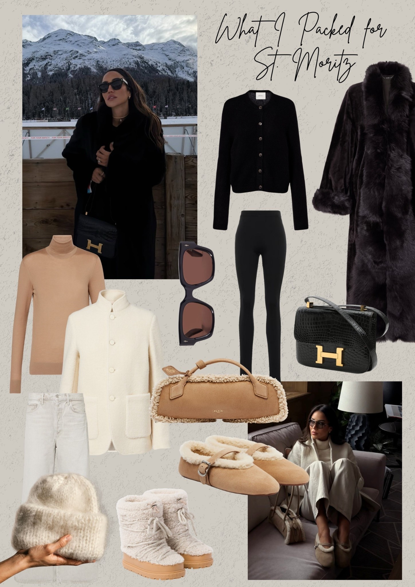 What I packed for a weekend in St. Moritz❄️

#LTKootd #LTKdayinmylife #LTKSeasonal