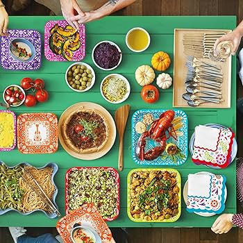 Fiesta Party Supplies Kit for 48: Complete Mexican Celebration Pack with Dinner & Dessert Paper P... | Amazon (US)