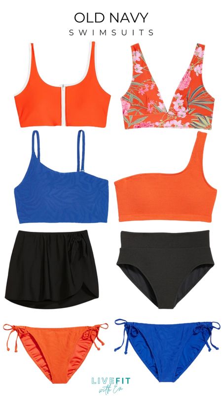 Mix, match, and make a splash with Old Navy's two-piece swimsuits! 🌞 From zesty oranges to floral prints and vibrant blues, these separates are all about flexibility and fun. Pair a zip-front top with a classic bikini bottom, or match a textured crop with tie-side bottoms for a look that's as unique as your summer plans. Perfect for mixing it up from beach volleyball to poolside lounging. Time to soak up the sun in style! ☀️👙 #OldNavyStyle #MixAndMatch #SwimwearSeason #LiveFitWithEm

#LTKswim #LTKSeasonal #LTKfindsunder50