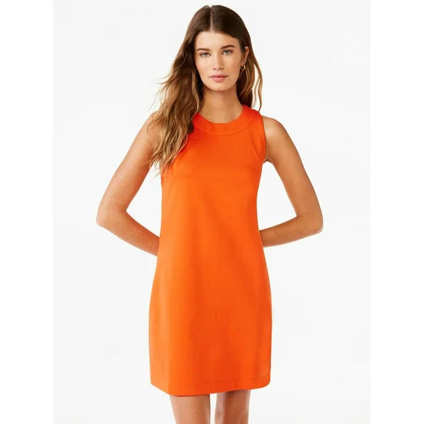 Free Assembly Sleeveless Wide Strap Mini Dress, Sizes XS-XXXL | Walmart (US)