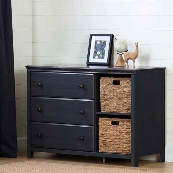 Cotton Candy Kids 3 - Drawer Combo Dresser | Wayfair North America