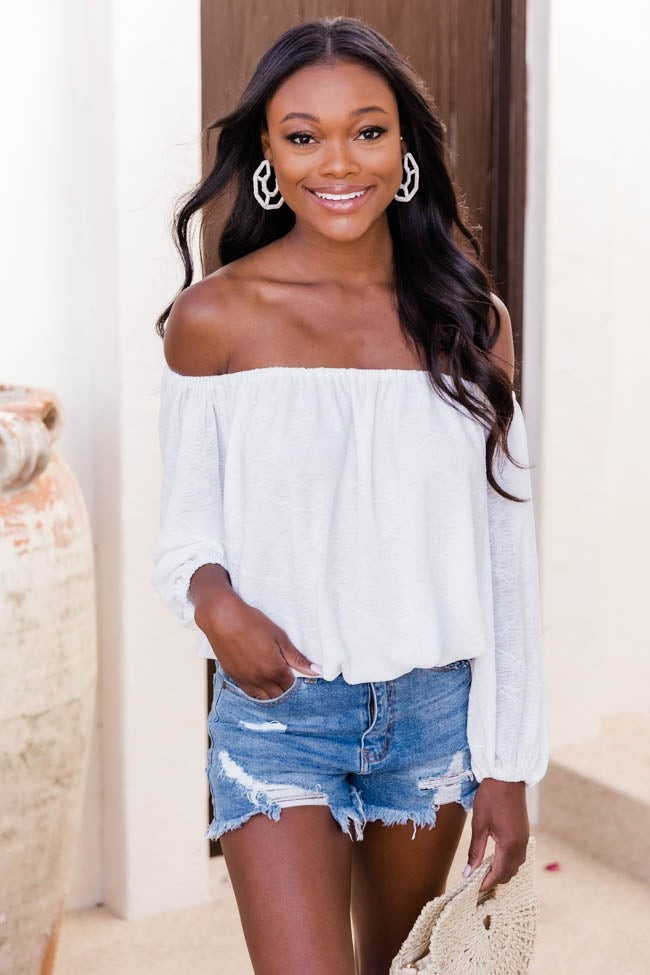 Give You Time Ivory Blouse | The Pink Lily Boutique