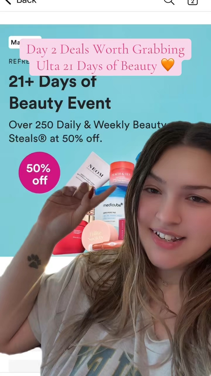 
Ulta’s 21 Days of Beauty Day 2 deals are live 😍

These are my top picks as someone who used to work at Ulta. 🩷🧡

Some really good beauty steals today. Shop everything from today’s sale linked here. 💕🛍️

#LTKBeauty #LTKSpringSale #LTKSaleAlert