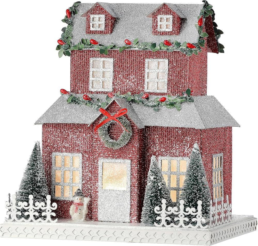 Regency International 10.5" Led/Bty TMR Christmas in The City Home | Amazon (US)