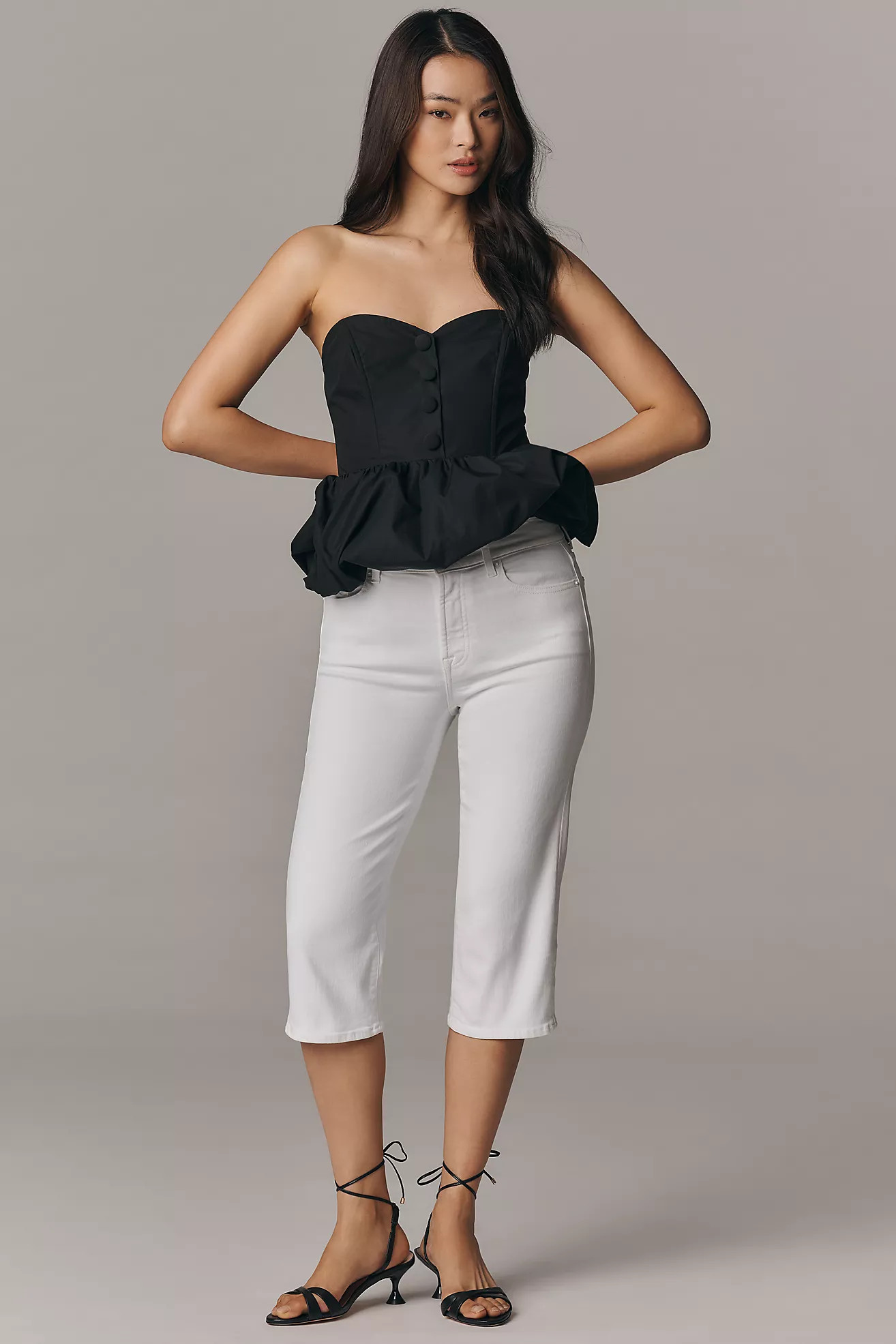7 For All Mankind High-Rise Capri Jeans | Anthropologie (US)