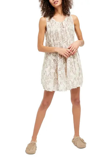 Sundown Sleeveless Floral Mini Dress | Nordstrom Rack