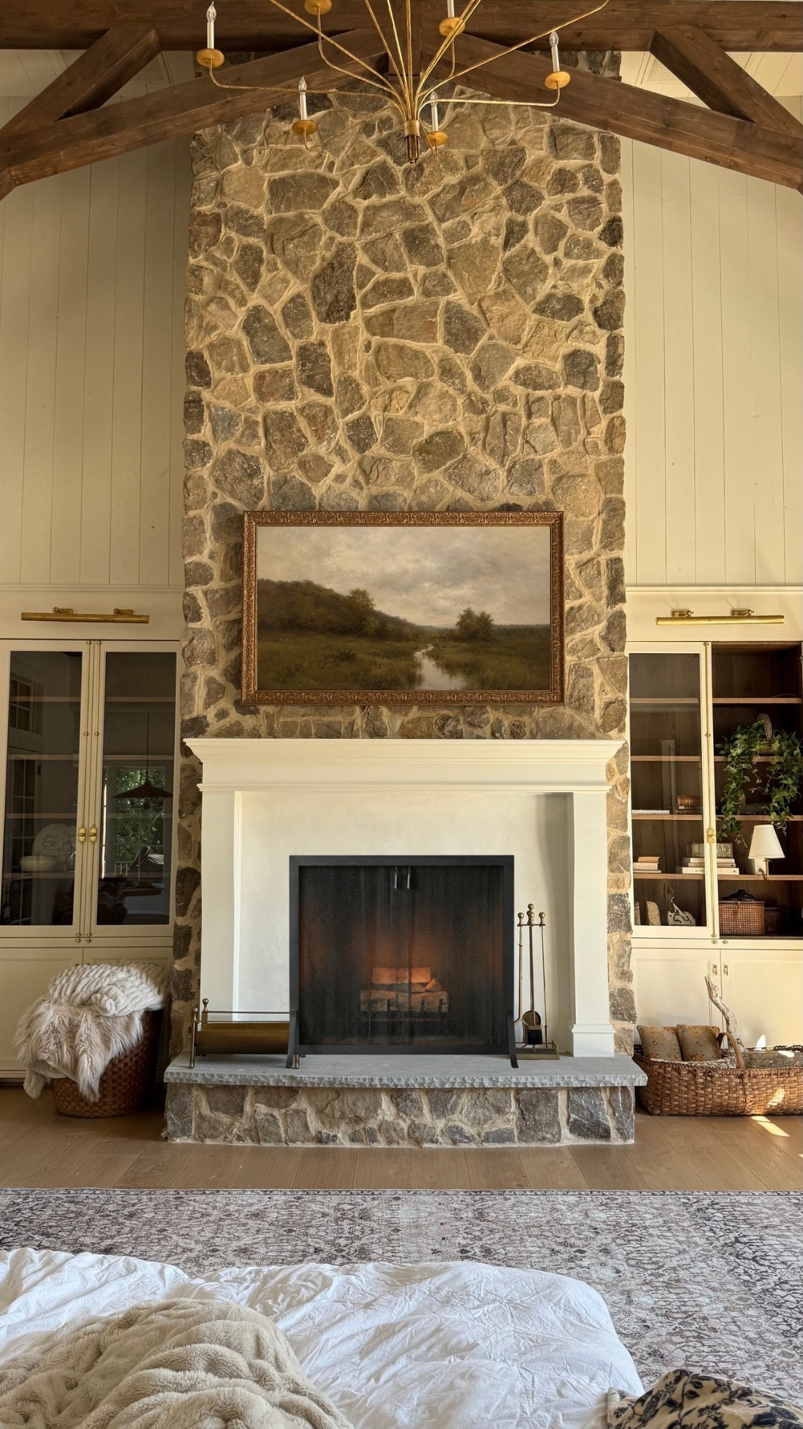 Shop our TV and frame! Our tv and frame are both 75”. 🖼️ I’ve also linked more affordable options!

#LTKHome