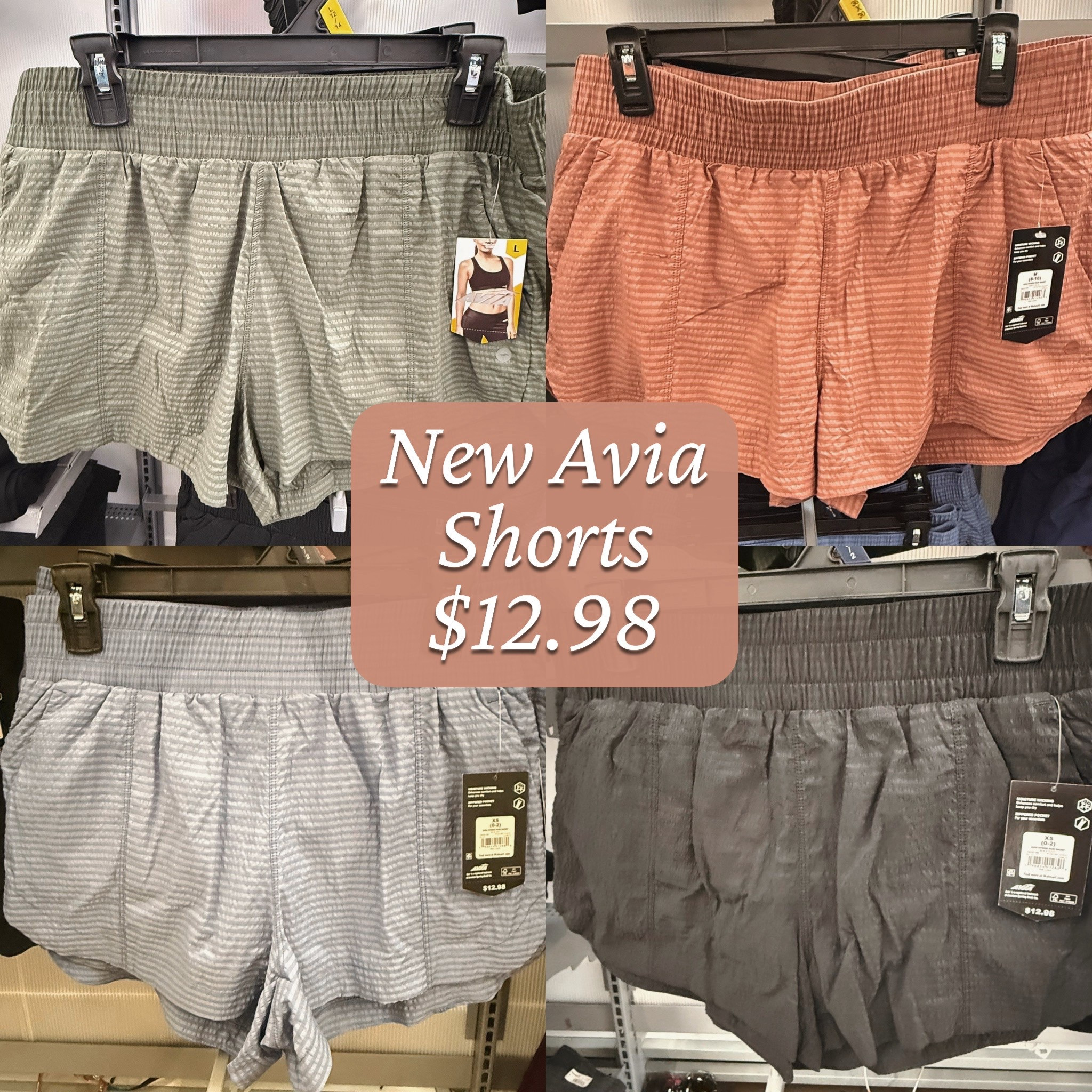 NEW AVIA SHORTS @ Walmart!! 