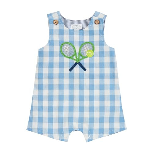 Mud Pie Baby Boy Tennis Jon Jon; 6-9 Months | Amazon (US)