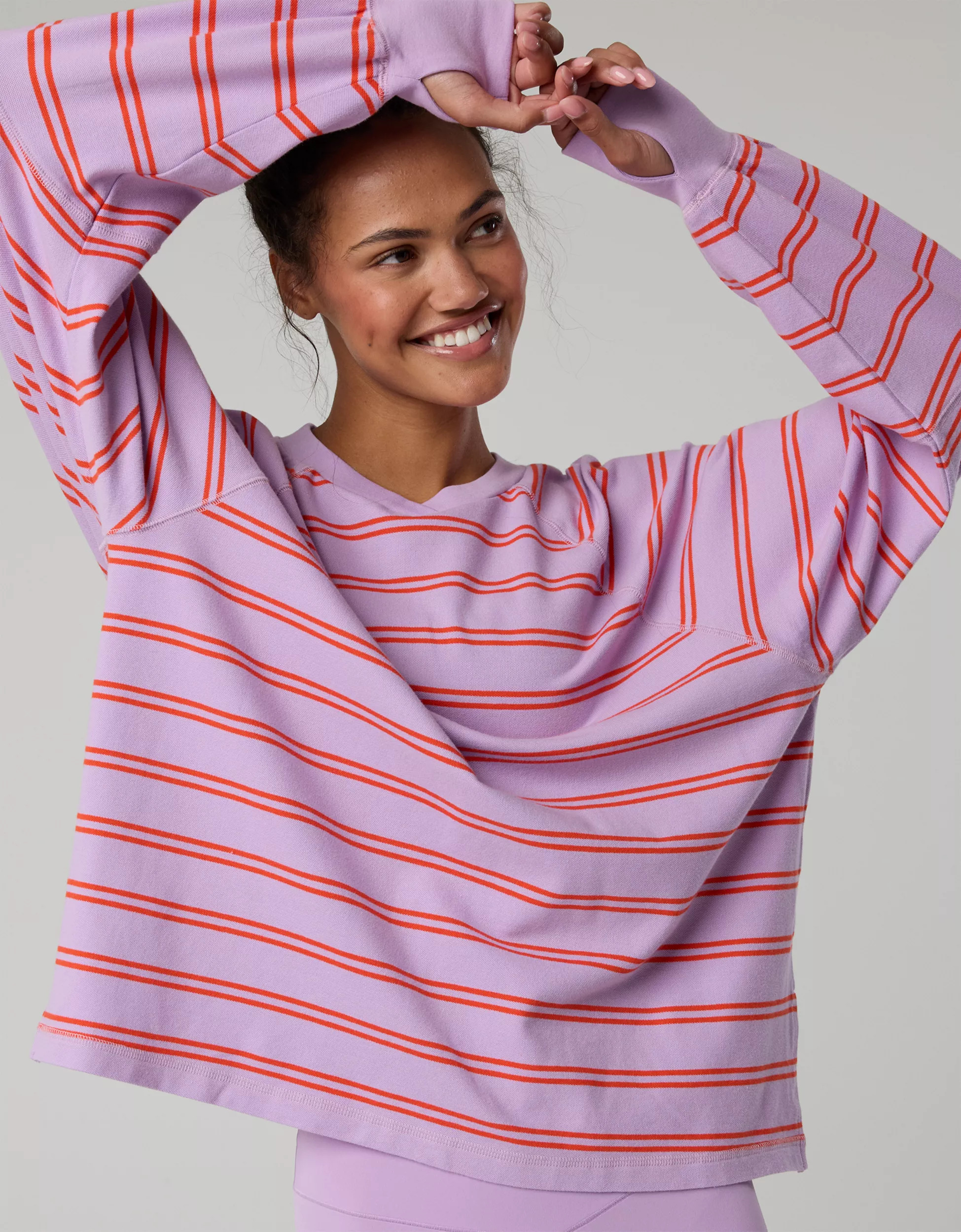 OFFLINE By Aerie Pique Long Sleeve T-Shirt | Aerie
