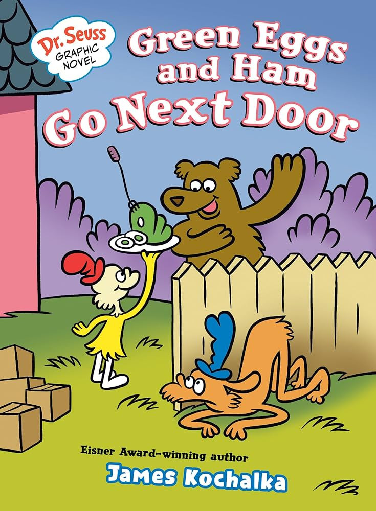 Dr. Seuss Graphic Novel: Green Eggs and Ham Go Next Door: A Green Eggs and Ham Story | Amazon (US)