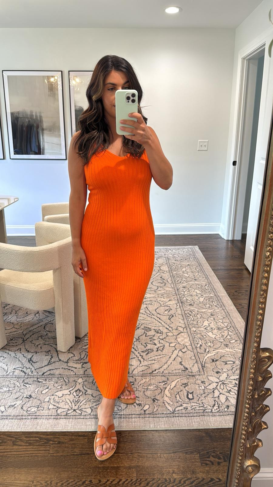 Summer knit dress + summer flat sandals 

 #LTKStyleTip