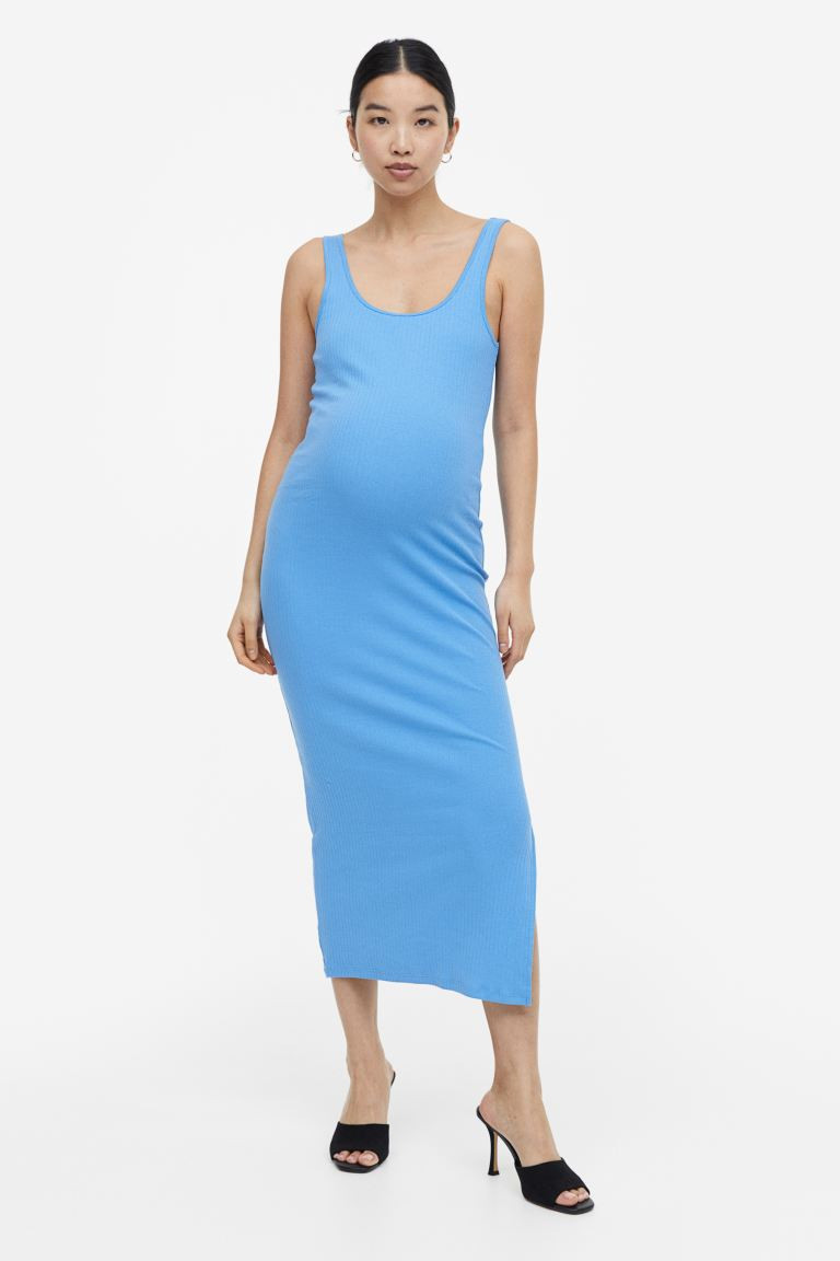 MAMA Ribbed Sleeveless Dress | H&M (US, CA, MX)